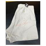 Men's XL Beige Striped Shorts