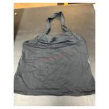Black Halter Top, 1X Size