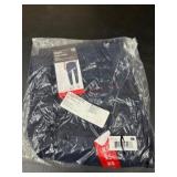 Capri Blue Joggers With Elastic Waistband