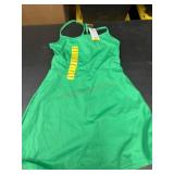 Green Women's Medium Sleeveless Dress