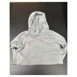 Gray Hooded Boys Shirt Size 6/7