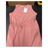 Women's Pink Tank Dress With Pockets
