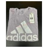 Adidas Womens XL Purple Short-Sleeve Shirt