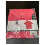 Pink Performance Polo Shirt - Size 3XL