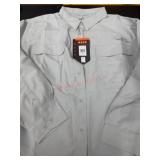 Habit Outdoors Mirage Gray Shirt, 2XL