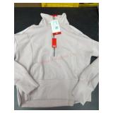 Pink Half-Zip Pullover, Size XS