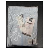 Light Blue Zip-Up, XL Size, Tag-Free Comfort