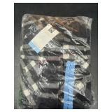 Women's Black and White Plaid Shacket