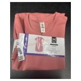Pink Short-Sleeve T-Shirt Dress, XXL