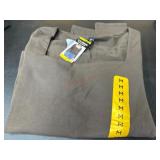 Brown Long-Sleeve Shirt, Size M