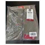 Men's Half-Zip Pullover, XL, Gray