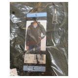 Men's Large Textured Hoodie in Olive