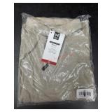 Men's Tan Polo Shirt, XL, Classic Fit