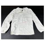 Youth Size 6 Long-Sleeve White Shirt