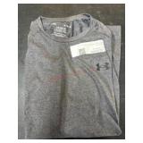 Under Armour Gray Tech Tee Shirt, Size M