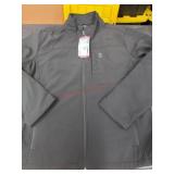 XL Men's Softshell Black Jacket