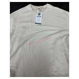 3XL Sandwash Tee in Cream