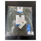 Flat Front Twill Shorts, Size 38