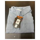 Men's Blue Collared Work Shirt 2xl