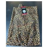 Women's XL Leopard Print Skirt