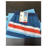 Men's Striped Swim Trunks xl