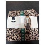 3XL Leopard Print Women's Travel Jacket