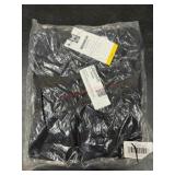 Black Romper With Elastic Waist, Size M