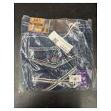 Men's Denim Bootcut Jeans, Size 36x32
