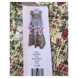 Multicolor Floral Tiered Maxi Dress