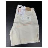 Women's Size 4 White Jean Shorts