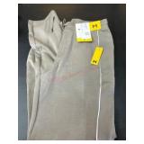 Womens Medium Gray Pants with Drawstring Waist