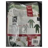 3-Pack Organic Cotton Sleep & Play, 18M