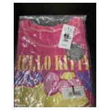 Hello Kitty Pink Graphic Shirt, New in Package siz