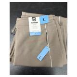 Womens Wide Leg Pants - Size L, Sandwash Fabric