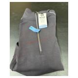Quarter-Zip Pullover Sweatshirt, Size L