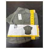 Short Sleeve Tencel Camp Shirt, Size M
