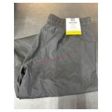 Black Elastic Waist Pants, Size M