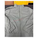 Olive Green Windbreaker Style Jacket