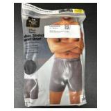 Medium 33-36 5-Pack Men's Cotton Stretch Boxer Bri