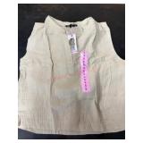 DKNY Gauze Tank Top, Size Small, PBL