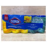 Clorox Disinfecting Wipes 5-Pack, 425 Wipes