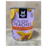 Can of Sliced Peaches in Syrup