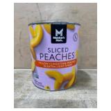 Can of Sliced Yellow Clingstone Peaches