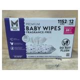 Fragrance-Free Baby Wipes, 1152 Ct