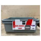 2 Bus Boxes by Cambro