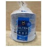 Ultra Dinner Paper Plates, 204-count