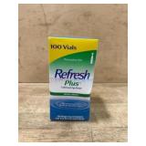 Refresh Plus Lubricant Eye Drops 100 Vials