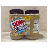 Skippy Natural Creamy Peanut Butter 2-Pack