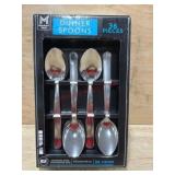 36 Stainless Steel Dinner Spoons