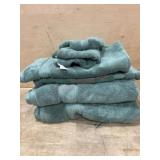 Green Bathroom Towels